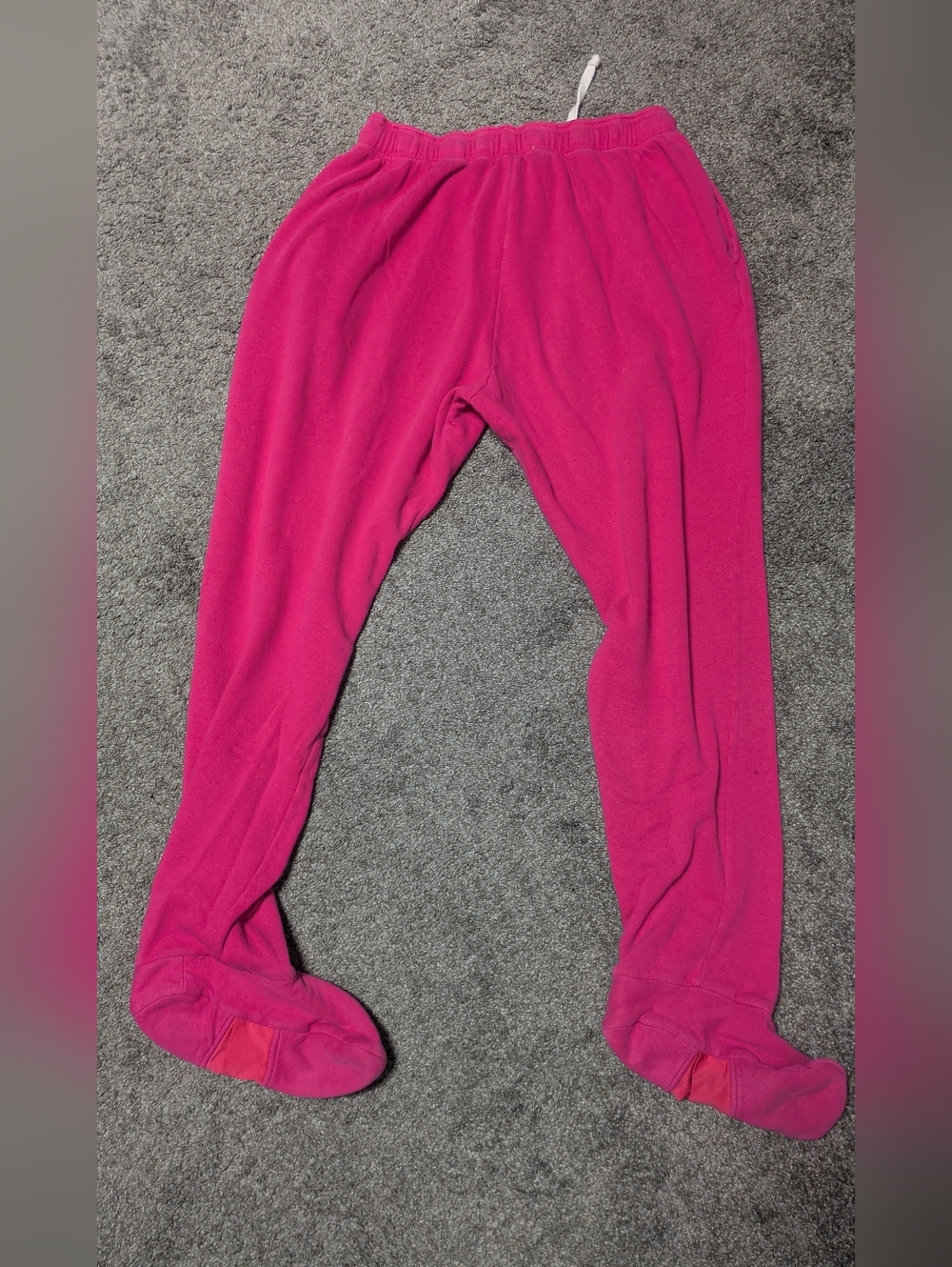 Adult Footed Pants - Hot Pink - Picture 7 of 9
